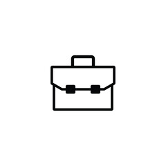 Briefcase icon vector