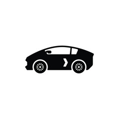 Obraz premium Sport car icon vector