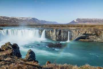 Fototapeta premium godafoss in iceland