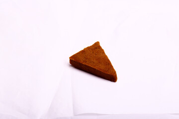 Sliced date dough Or date fruit paste 