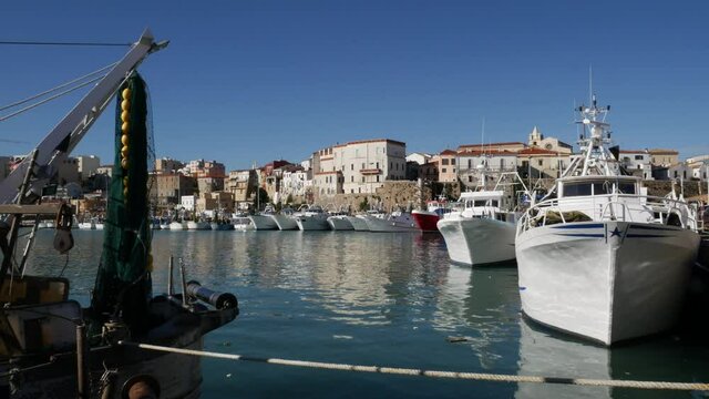 Termoli - Molise - Fishing boats at mooring