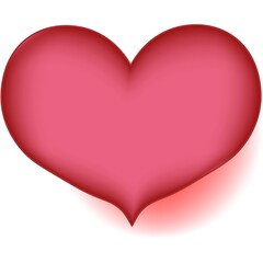 heart frame Pink Sky with frame. valentines Cartoon Background. Bright Illustration for Design.