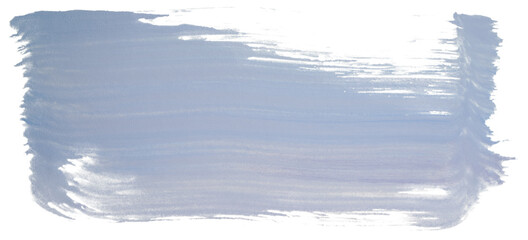Light blue gray stain brush stroke