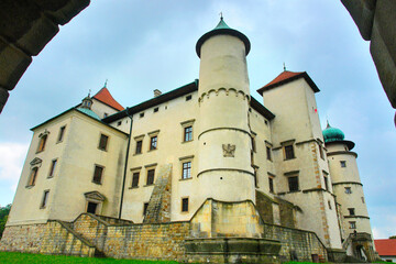 Fototapeta na wymiar Zamek w Wiśniczu