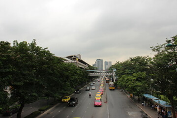 road, city, town, big, big town, morning, morning time, transport, transportation, main road, technology, city landscape, landscape, working, atmosphere, 
