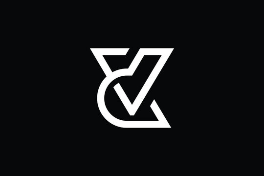 Minimal Innovative Initial VD logo and DV logo. Letter V D VD DV creative elegant Monogram. Premium Business logo icon. White color on background
