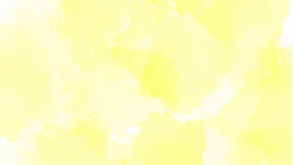 Yellow watercolor background for textures backgrounds and web banners design