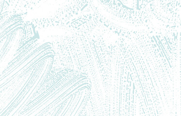 Grunge texture. Distress blue rough trace. Captiva