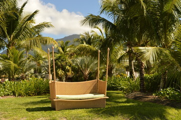 Fototapeta premium The picture perfect beaches of the paradise islands on St Kitts And Nevis in the Caribbean Ocean