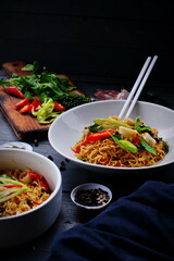 Spaghetti with Spicy Seafood Spicy Fusion Food