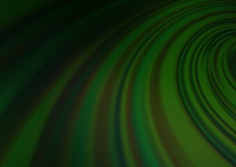 Dark Green vector abstract template.