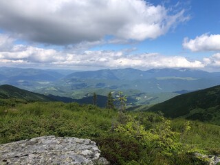 landscape in the mountains