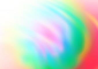 Light Multicolor, Rainbow vector blur pattern.