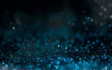 Christmas and New Year holidays glitter bokeh background