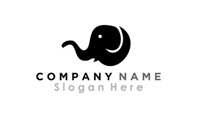logo design elephant head