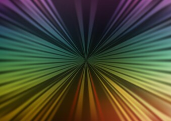 Dark Multicolor, Rainbow vector background with straight lines.