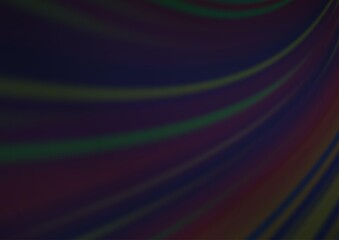 Dark Black vector abstract bokeh pattern.