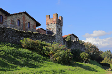 borgo medievale di ricetto di candelo, medieval village
