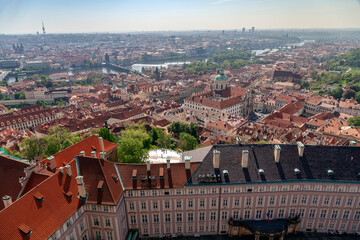 Fototapeta na wymiar Panorama Prague