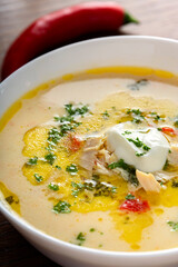Ciorba Radauteana - Romanian traditional soup