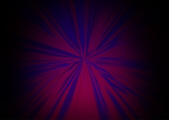Dark Purple vector bokeh pattern.
