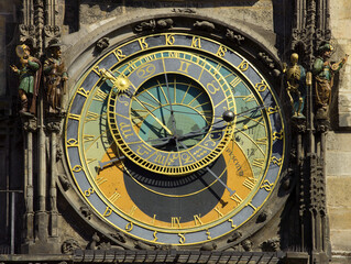 Prague Astronomical clock face