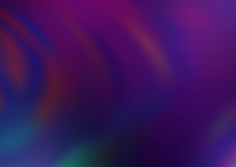 Dark Purple vector blurred background.