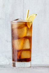 Glass of Cuba Libre