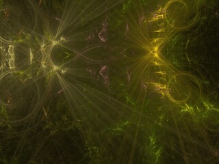 Imaginatory fractal background Image