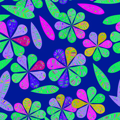 Floral seamless pattern.
