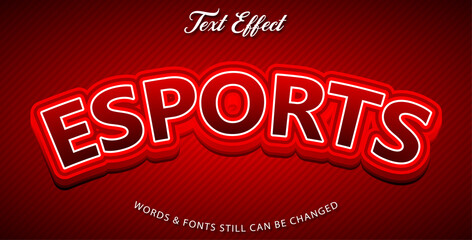 Esports text effect