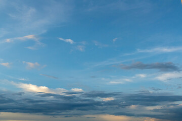 Obraz premium blue sky with clouds