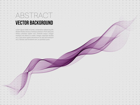 Abstract vector background, blue and violet waved lines for brochure, website, flyer design.