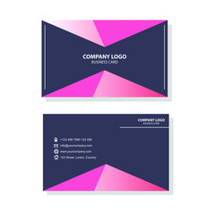 Fototapeta premium Clean Business card template
