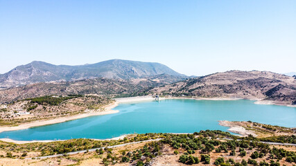 Naklejka premium Zahara de la Sierra, Cádiz