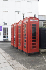 Fototapeta premium British telephone box