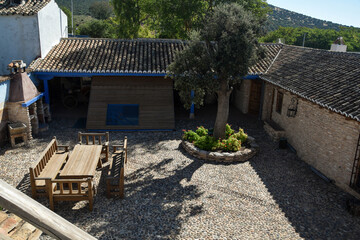 
Inner courtyard of a country house