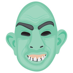 
Halloween character, megamind icon 
