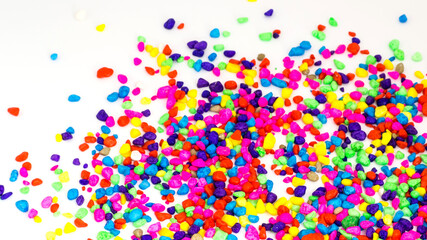 Colored stone,colorful rocks for working DIY small garden or fish tank decoration