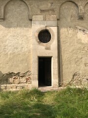 Naklejka premium entrance to the church