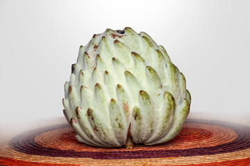 ilama verde picos de fruta