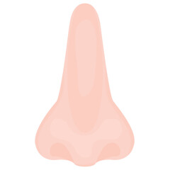 
Body part with two nozzles denoting nose icon
