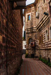 Historical old lanes in Istanbul with influences 8