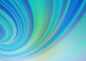 Obraz premium Light Blue, Green vector abstract bokeh pattern.