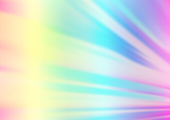 Obraz premium Light Multicolor, Rainbow vector template with repeated sticks.