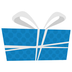 
A surprise gift box wrapped with ribbon
