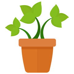 
A pot having split ends leaves depicting monstera deliciosa
