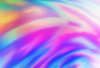 Obraz premium Light Multicolor, Rainbow vector abstract blurred background.