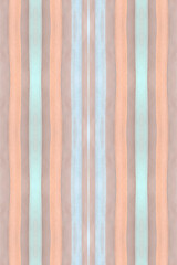 Seamless Watercolor Stripes Pattern. Graphic Line 
