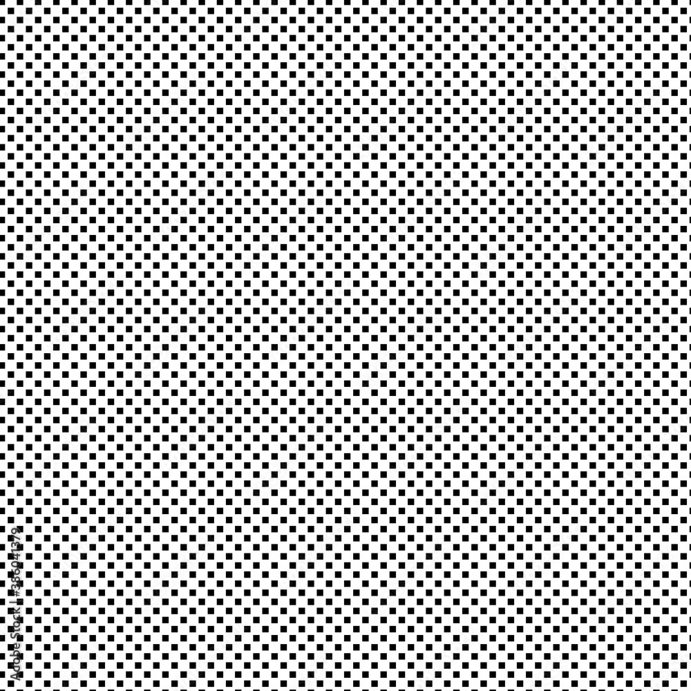 Poster Simple, plain squares repeatable, seamless background, pattern. Squares checkered, chequered background illustration. Grid, mesh, chequr lattice, grating vector